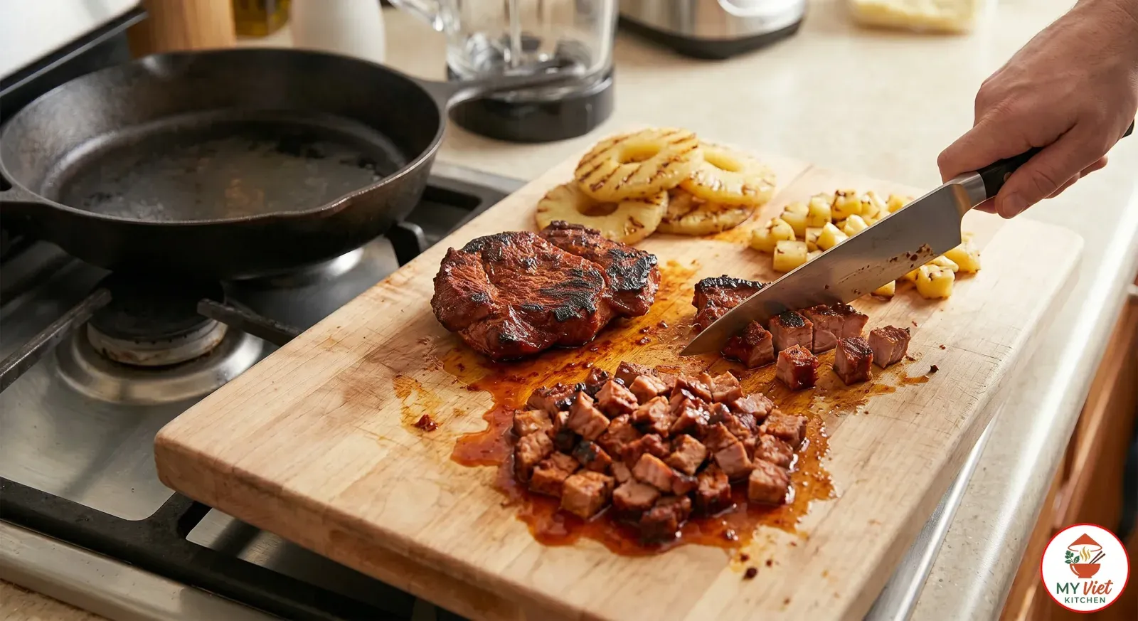 Step 5- Rest and Chop