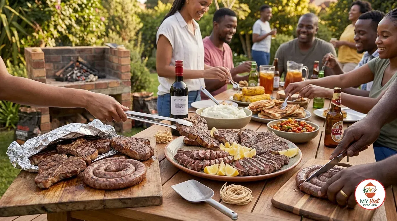 Step 5- Rest and Serve the Braaivleis