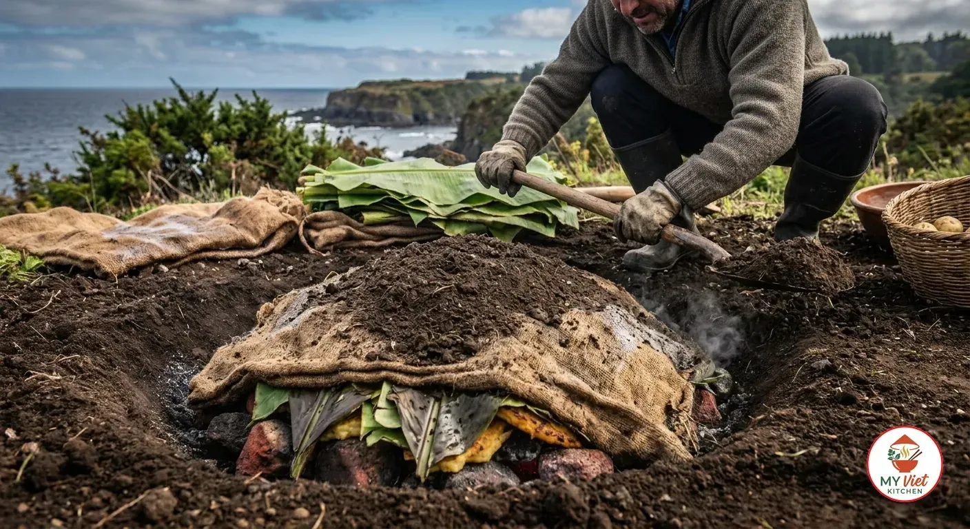 Step 5- Seal and Cook the Pit