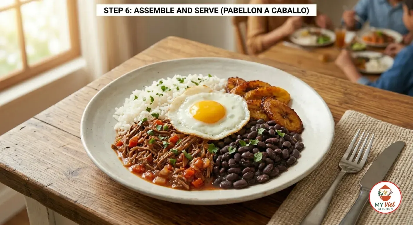 Step 6- Assemble and Serve