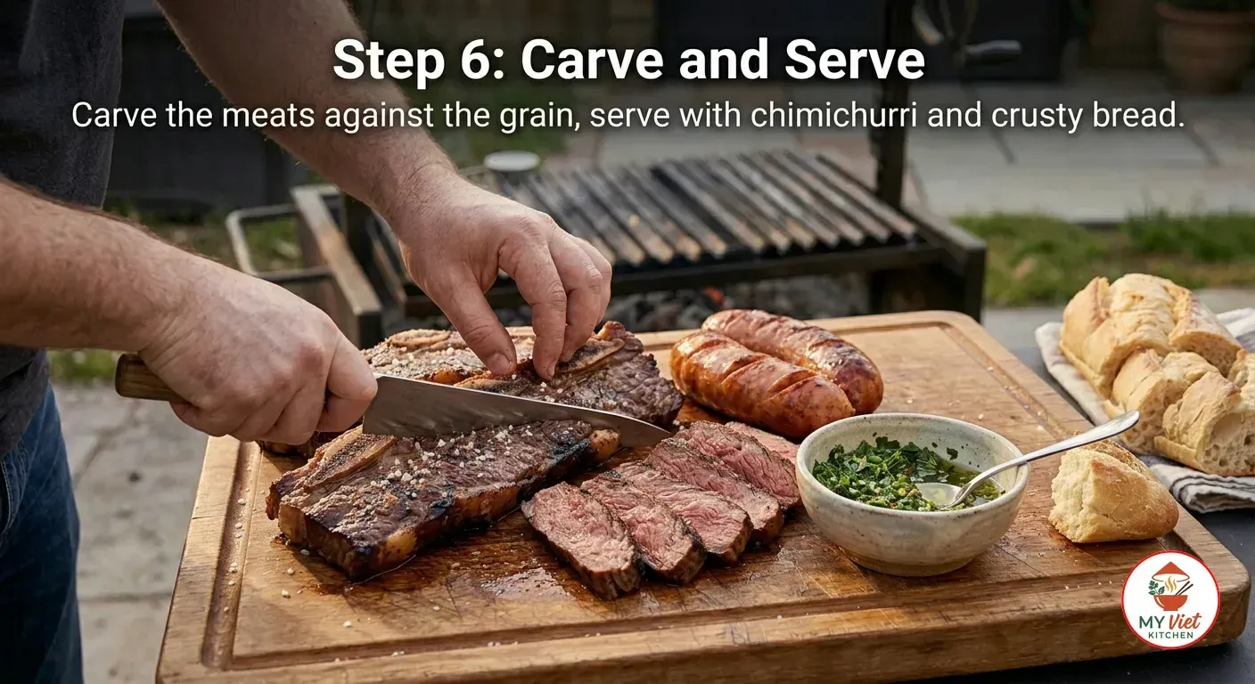 Step 6- Carve and Serve