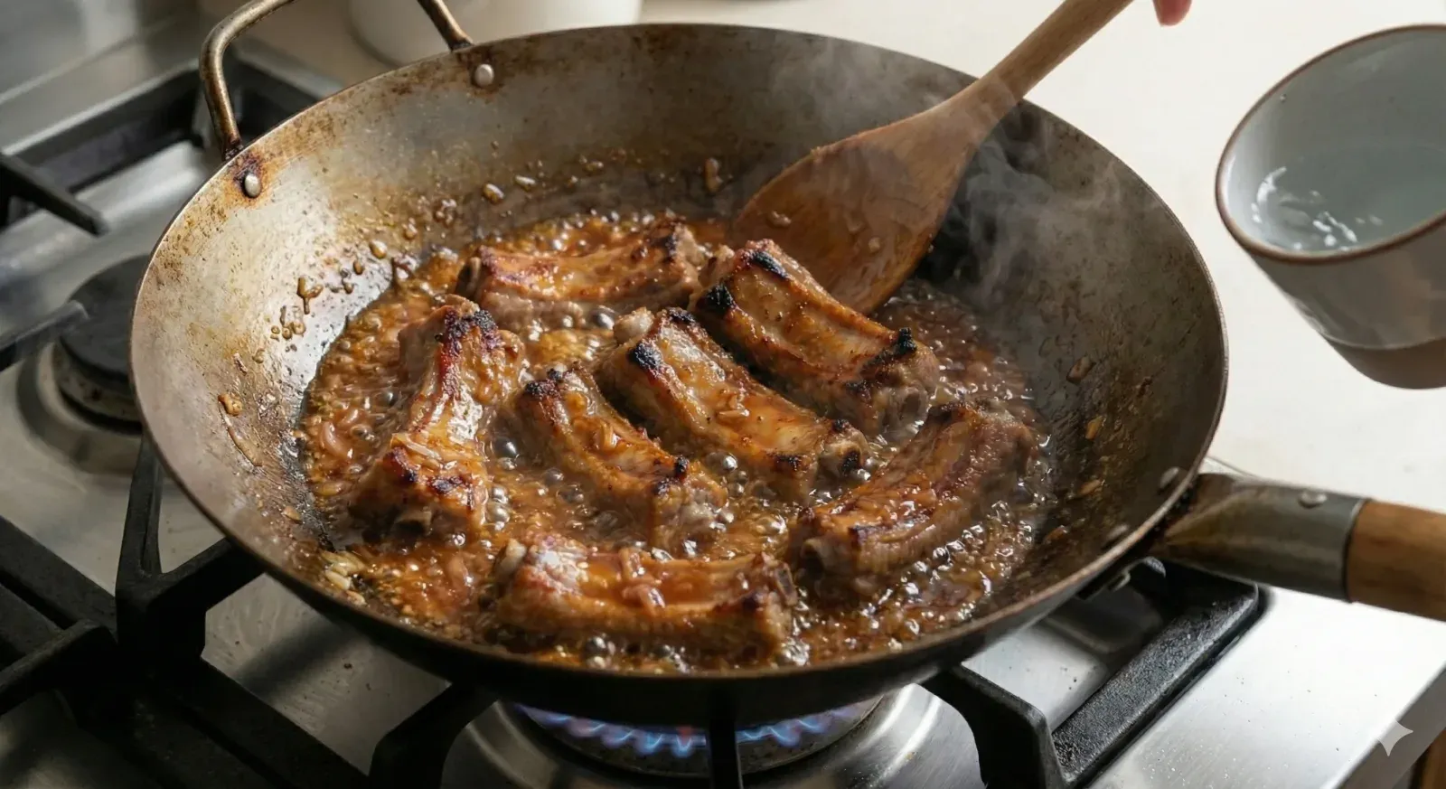 Step 6: Create the Sweet and Sour Glaze