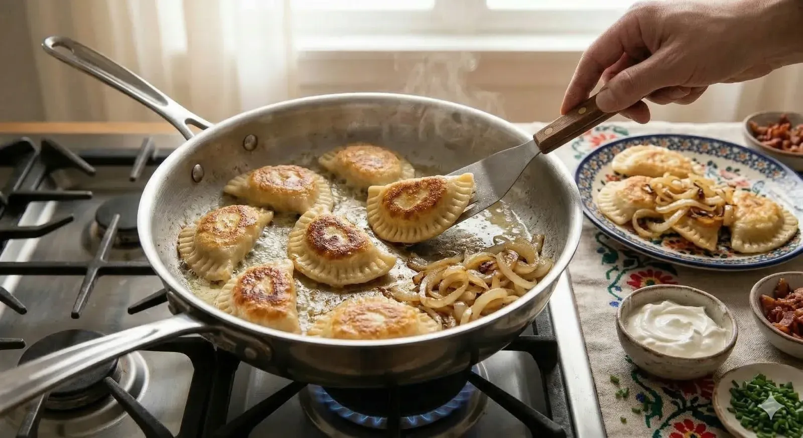 Step 6: Pan-Fry and Serve
