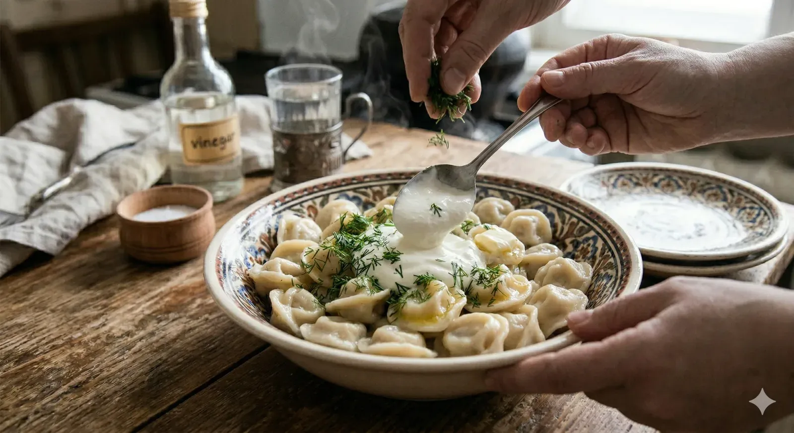 Step 6: Serve the Pelmeni