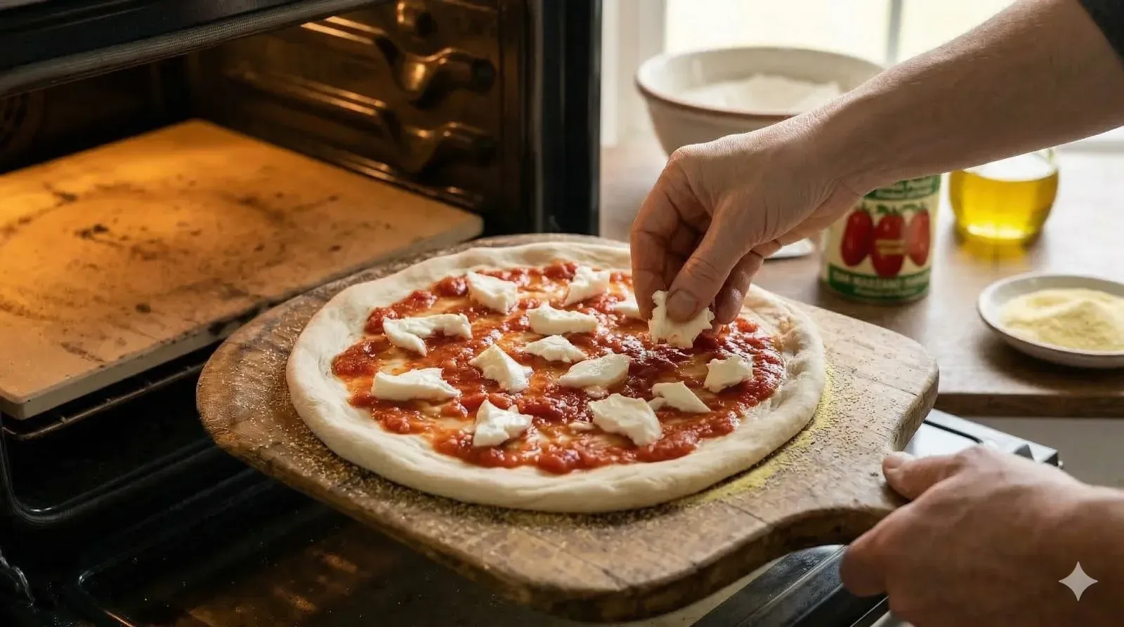 Step 7: Top and Bake the Pizza