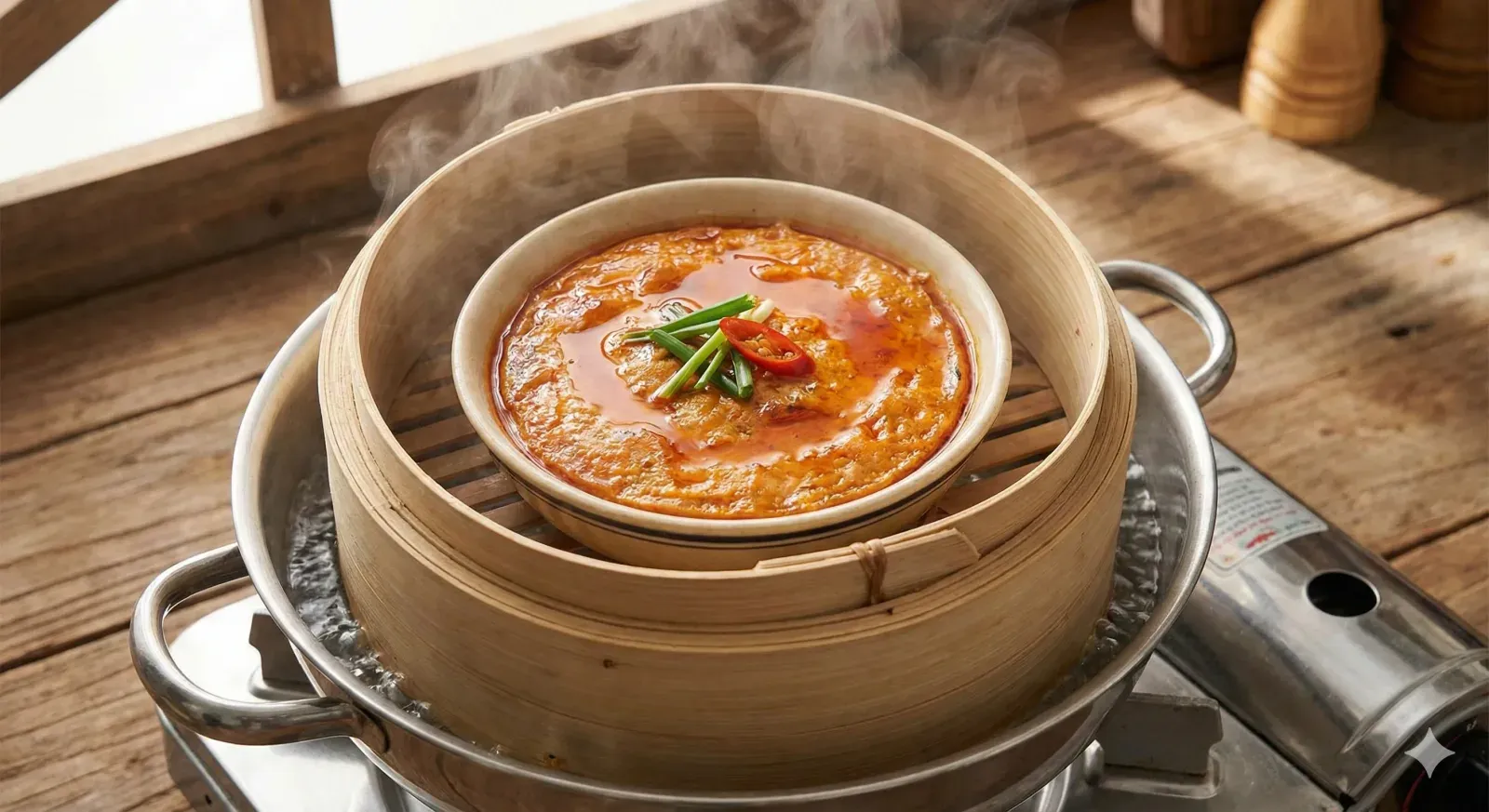 Step 8: Steam the Riêu