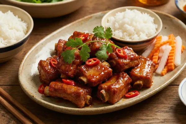 Sườn Xào Chua Ngọt