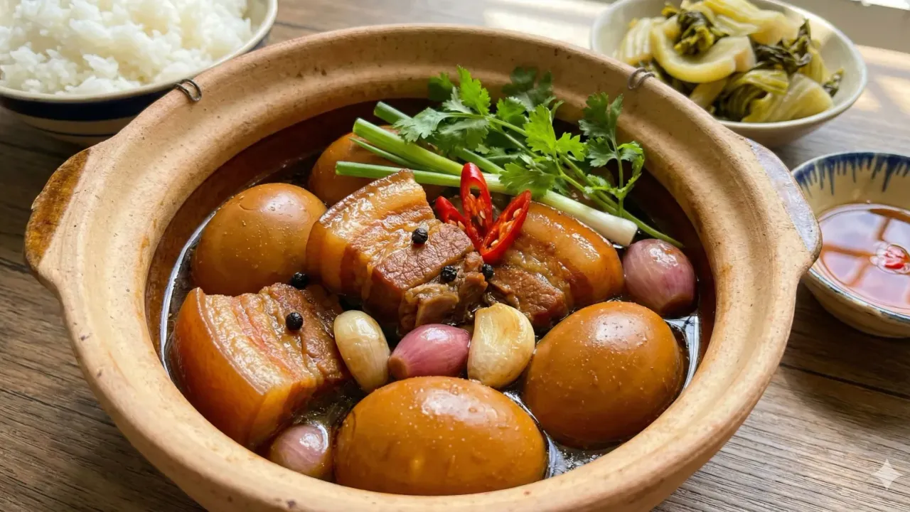 Thit kho tau