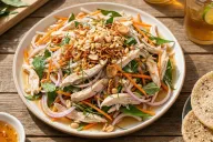 Vietnamese Chicken Salad with Vietnamese Coriander (Gỏi Gà Rau Răm)