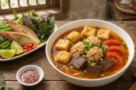 Vietnamese Crab Noodle Soup