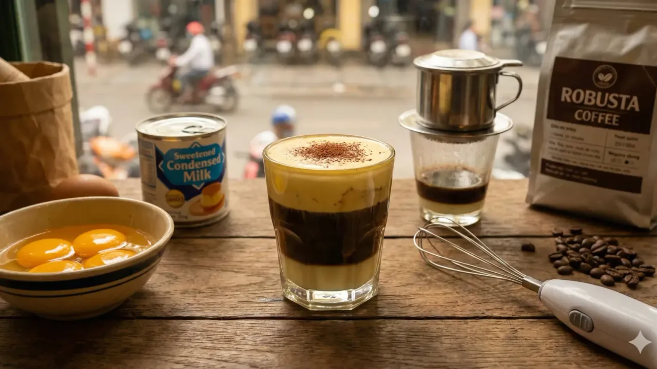 Vietnamese Egg Coffee