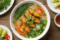Vietnamese Fish Vermicelli Soup